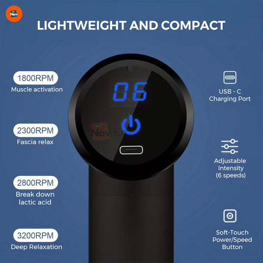 Quiet percussion therapy device