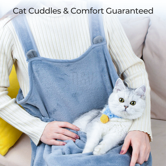 CuddleApron Hands-Free Cat Comfort 🐾
