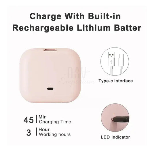 USB rechargeable makeup mirror