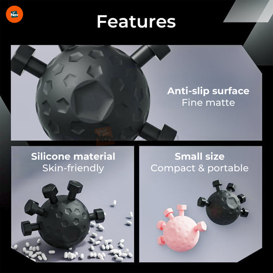 User demonstrating grip strengthener