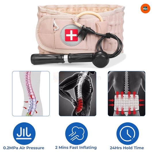 Sizing guide for lumbar support belt