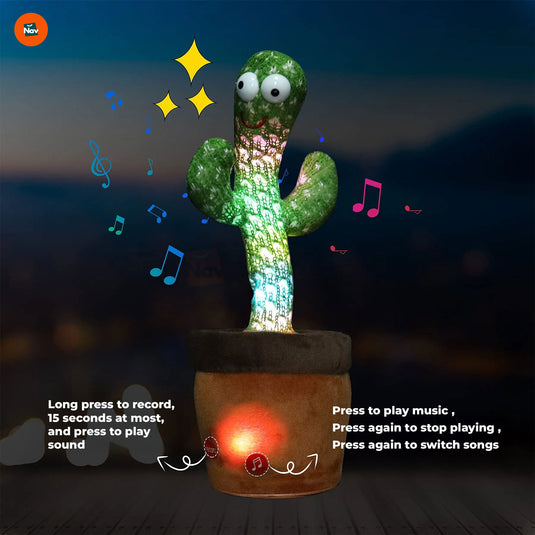 Children's Interactive Dancing Cactus Toy