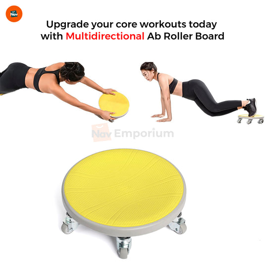 Benefit image highlighting quiet abdominal wheel workout