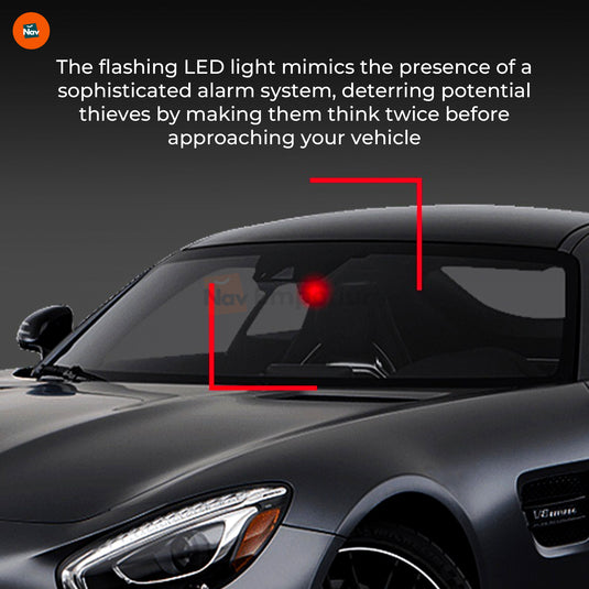 Flashing LED deterrent