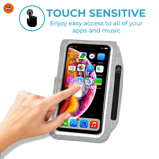 Night Running with FlexFit Reflective Armband