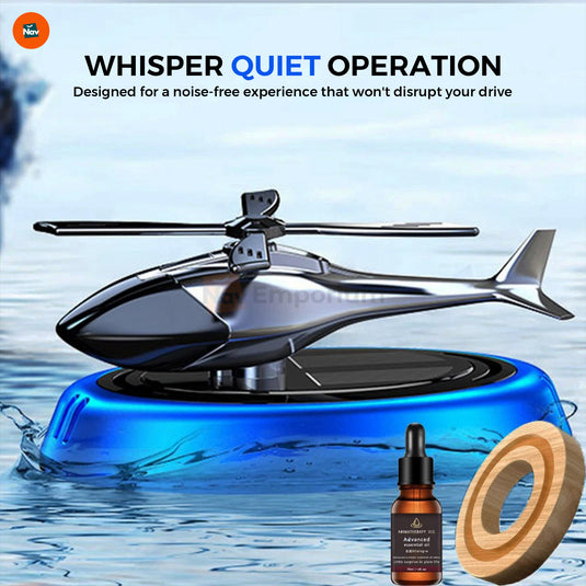 Automatic spinning car freshener