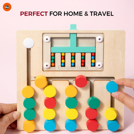 Interactive color matching activity for kids