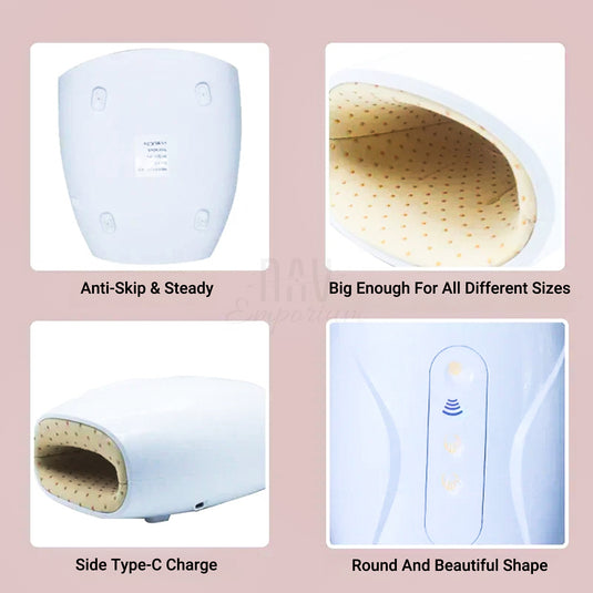 Portable palm relief massager