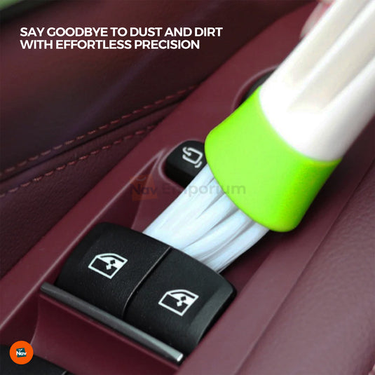 Compact car interior cleaner