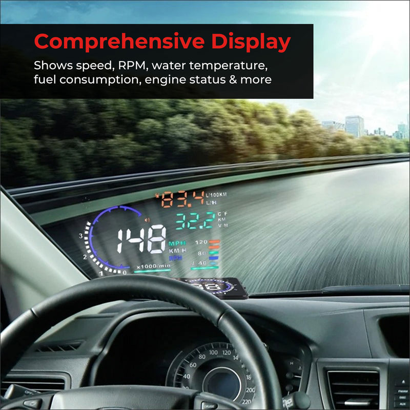HUD displaying navigation data