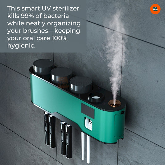 Family Toothbrush Organizer