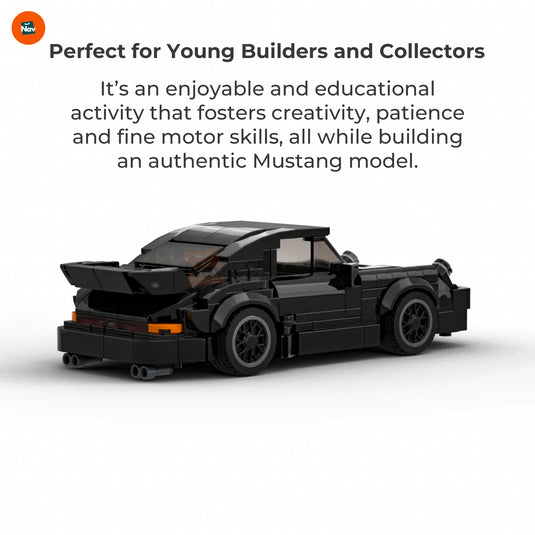 LEGO Mustang XR1 with Display Stand