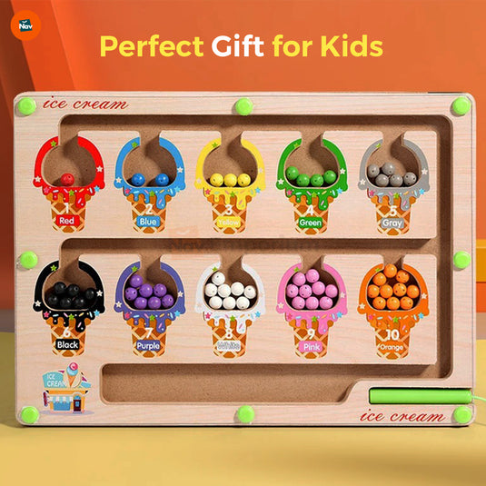 Magnetic Bead Maze Enhancing Motor Skills