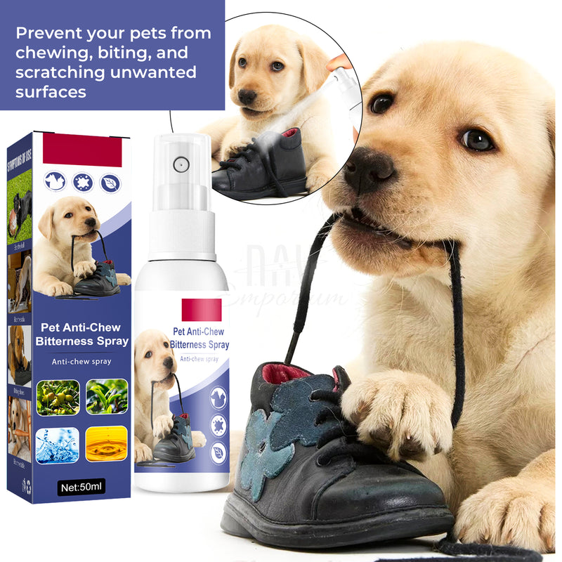 Bitter spray for pets