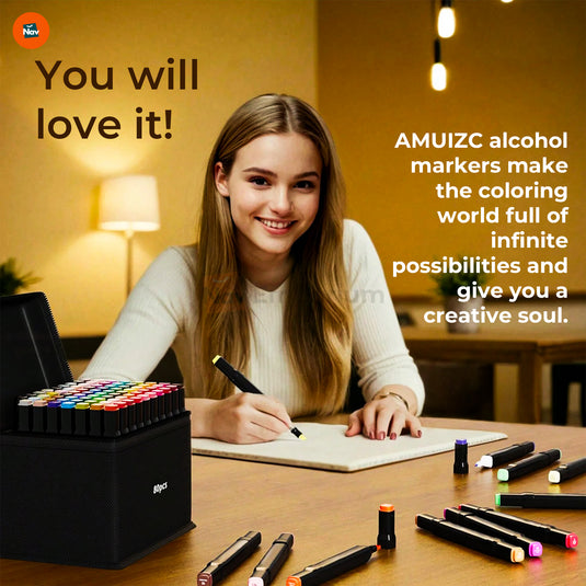 Alcohol-Based Drawing Markers