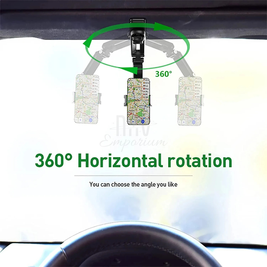 Anti-Slip 360° Rotational Car Phone Holder