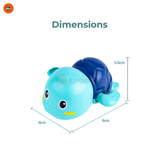 Quick-Drying Tortoise Bath Toy