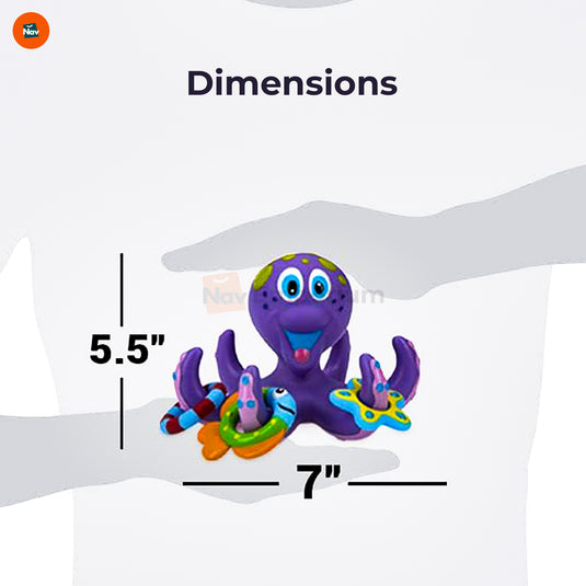 Colorful Bath Toy Rings