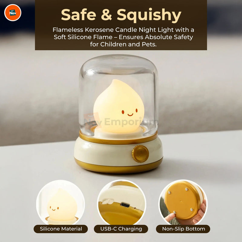 Warm glow nightlight