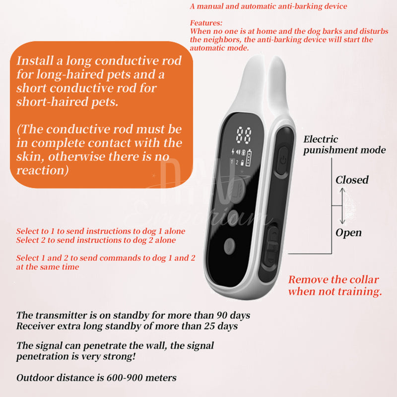 LCD display dog trainer