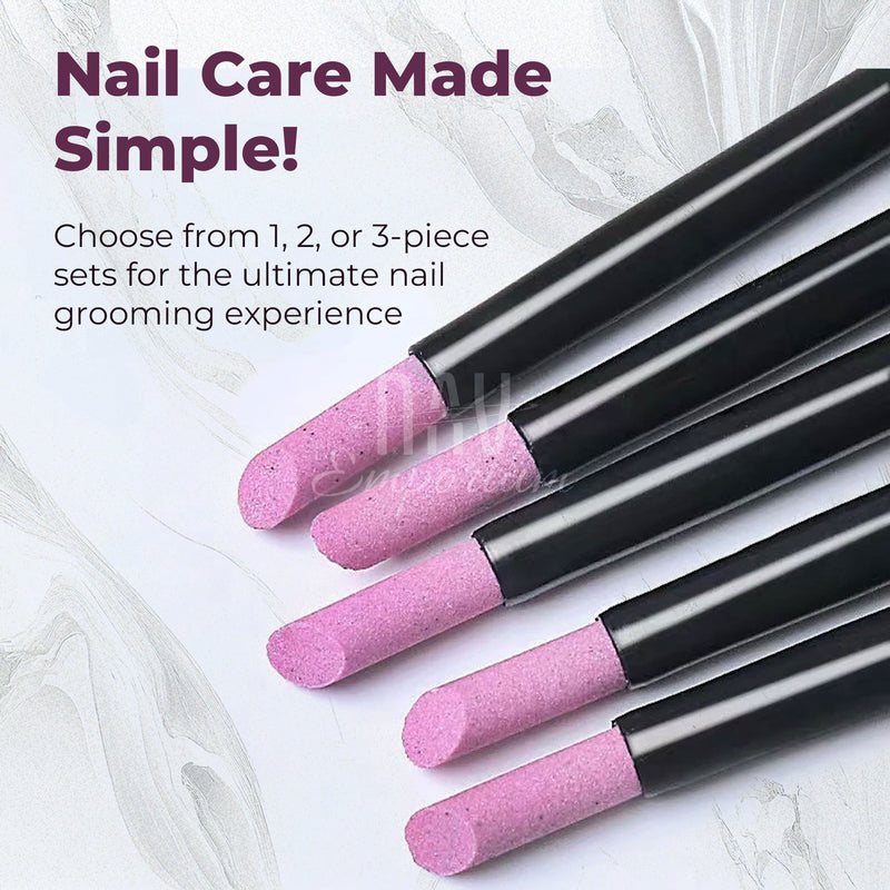 Ergonomic nail care pen