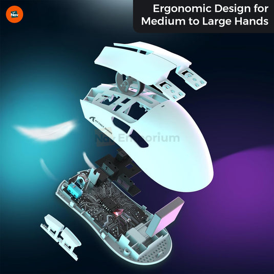 X11 Ultra-Light Mouse Ergonomic Design