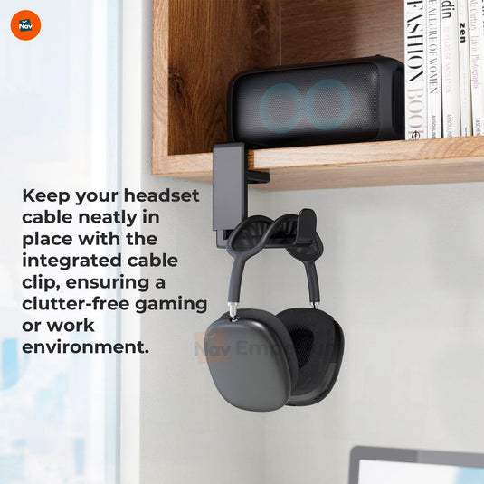 ClampFit Headphone Stand Setup