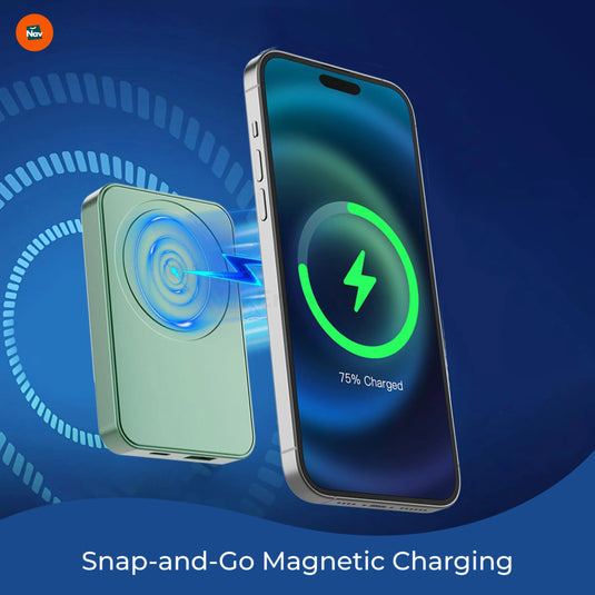 Slim magnetic power bank