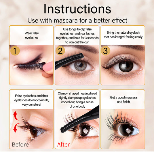 Ergonomic Design Lash Curler