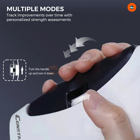Ergonomic grip strength meter