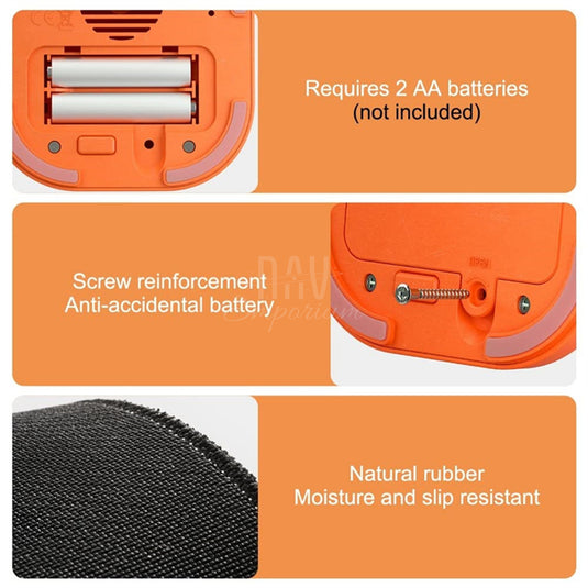 Dog pressing recordable button