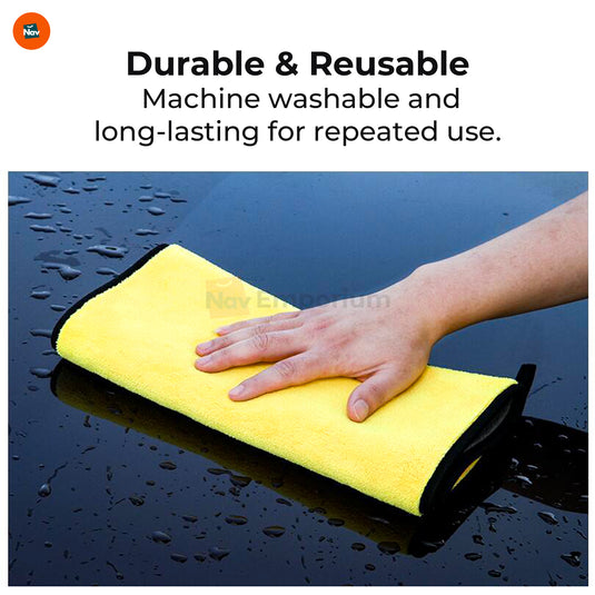 Large microfiber car towel 90x60cm