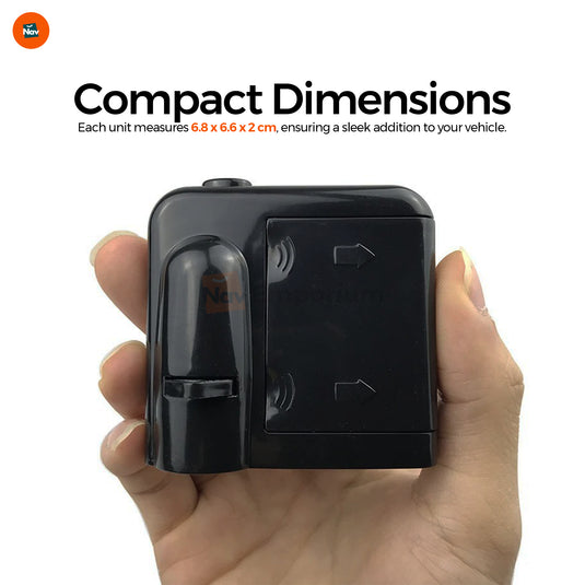 Easy install car projector