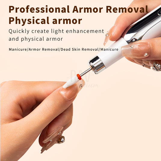 Ergonomic nail drill design