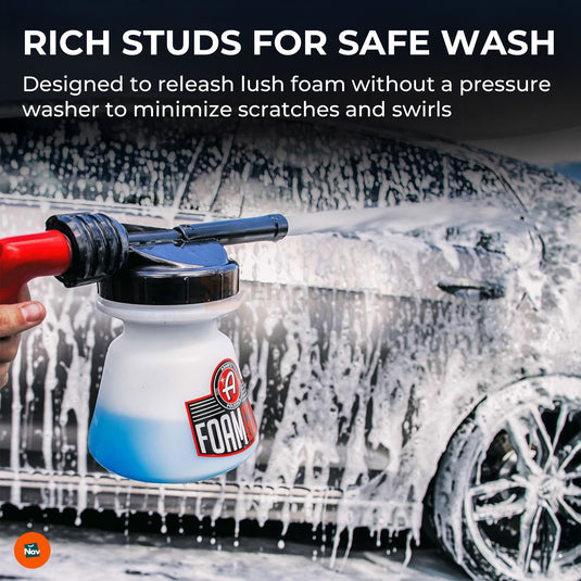 Efficient car cleaning sprayer