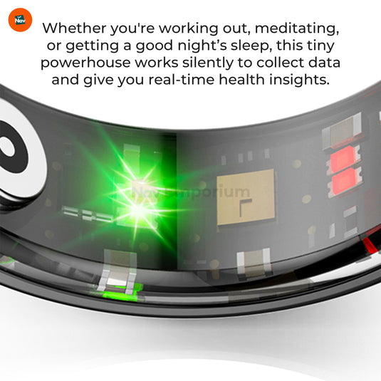 Sleep tracking smart ring