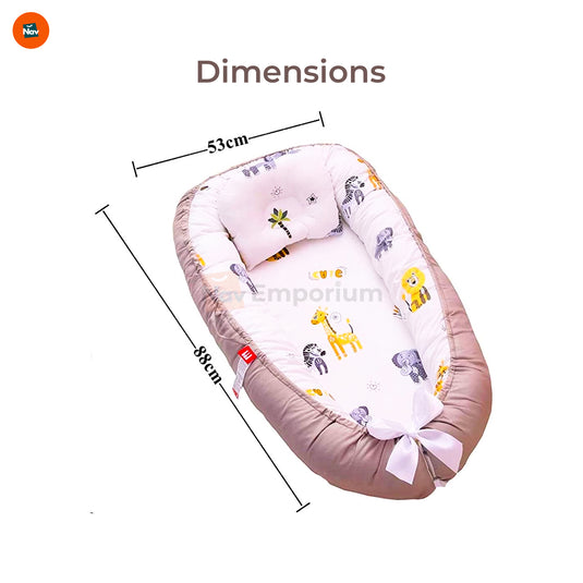 BionicCot Baby Sleep Lounge side view -2