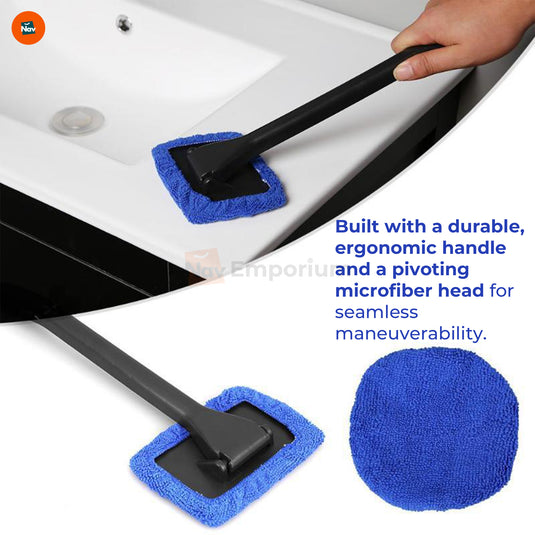 Chemical-free windshield cleaning