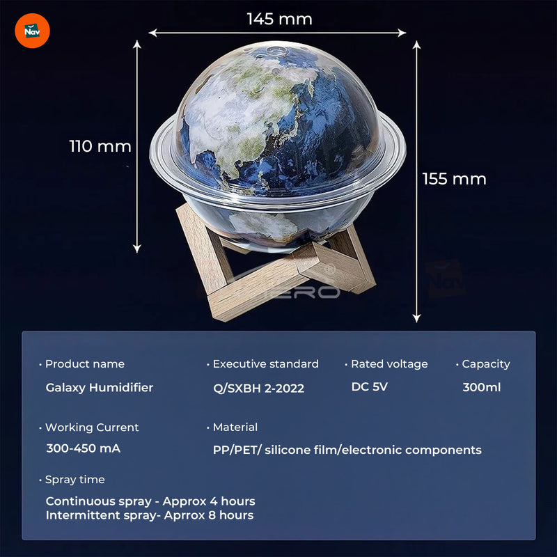 Humidifier improving indoor air quality