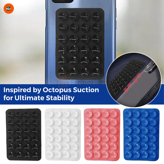 GripHold Silicone Mount with iPhone