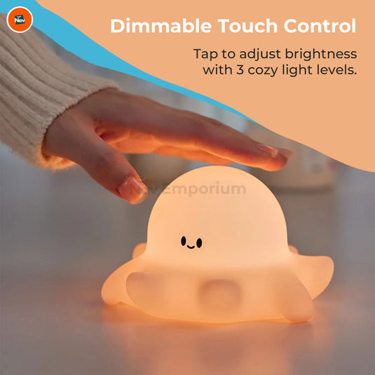 Touch-control nightlight for kids
