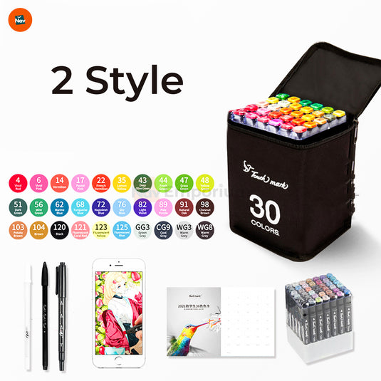 80-Color Artist Marker Set