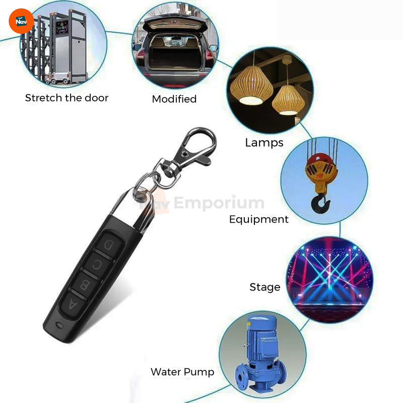 Compact 4-in-1 remote duplicator