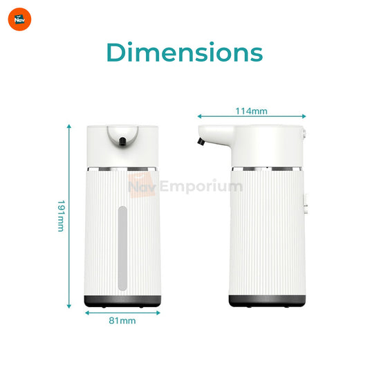 Rechargeable touchless soap dispenser