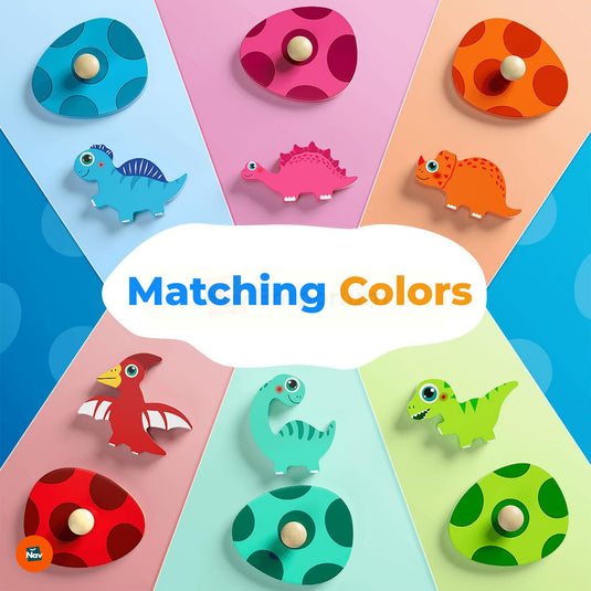 Toddler Matching Puzzle Pieces