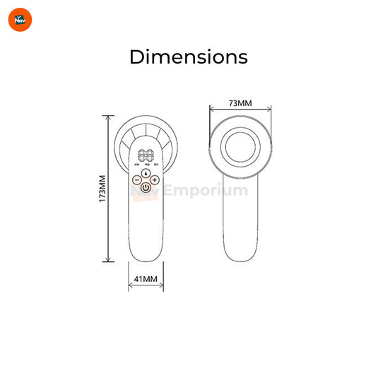 COMEBY SlimSculpt RF Massager in Use