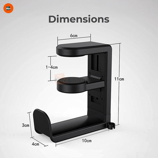 Built-in Cable Organizer Stand