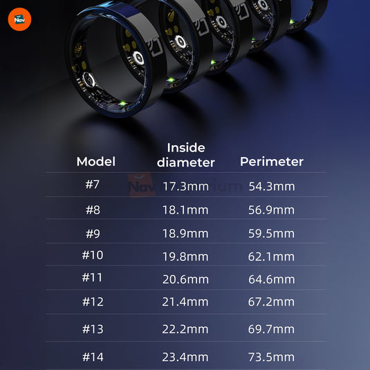 Ultra-lightweight health ring