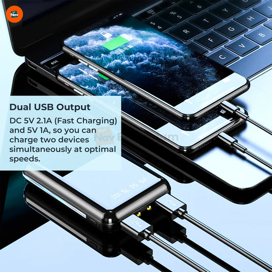 Dual USB Output Power Bank -2