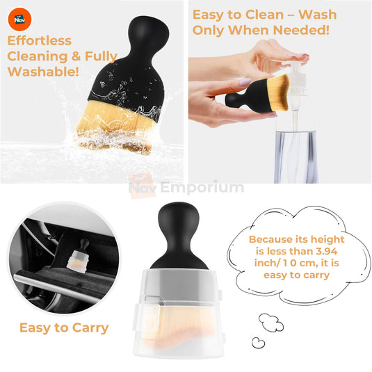 Deep cleaning brush for air vents